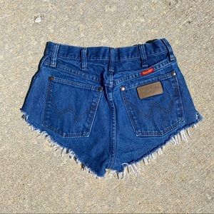 Cheeky vintage wrangler shorts